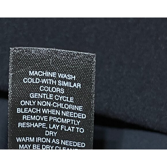 White House Black Market Bell Sleeve Dress LBD Sheath Size 10 - Picture 9 of 9